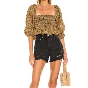 Faithfull the Brand x Revolve Vivicia top in US size 6, medium